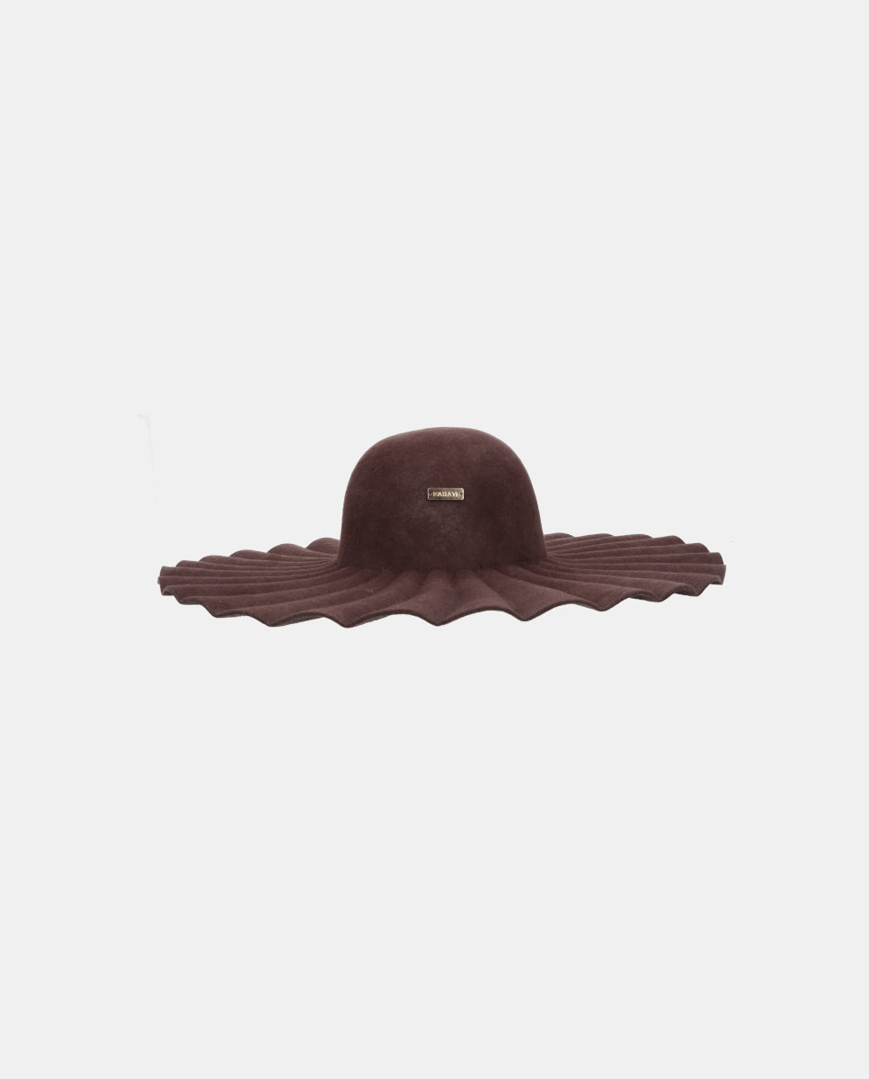 Sombrero Ondine marron