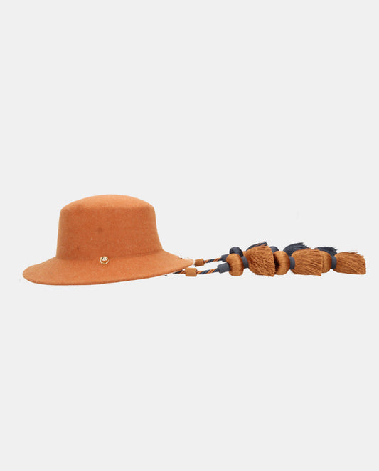 Sombrero Oslo Terracota Pom Pom