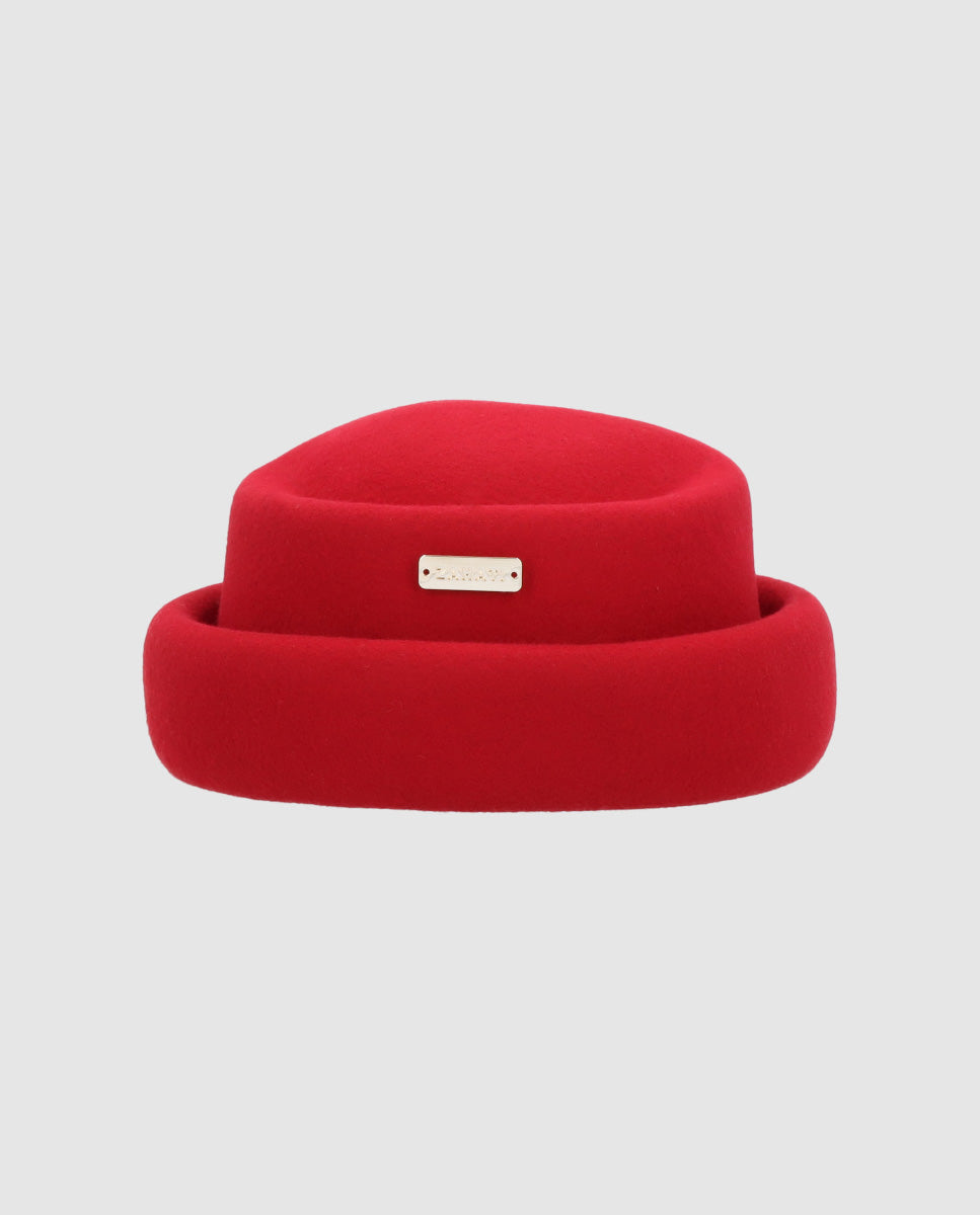 Casquete Nina rojo
