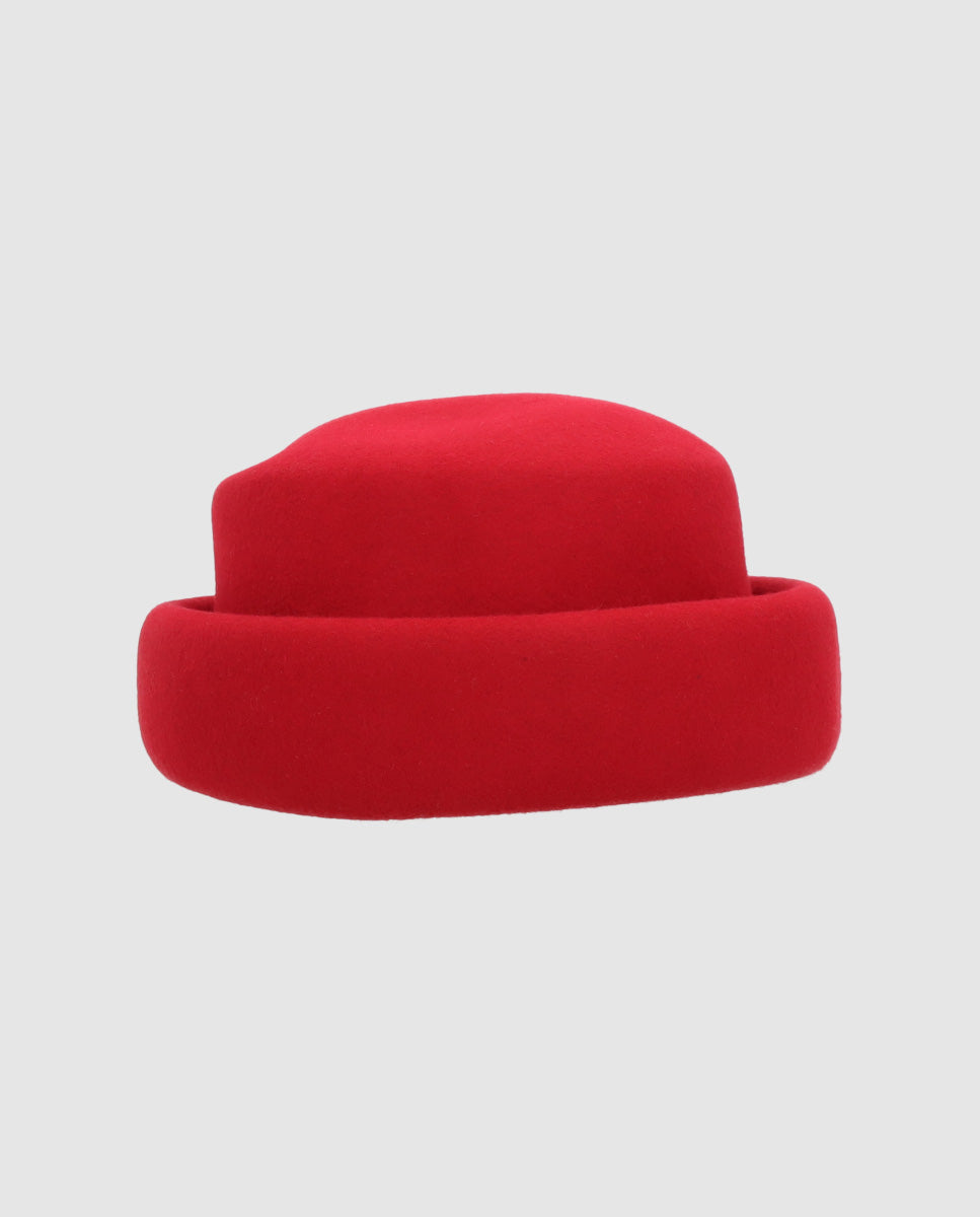 Casquete Nina rojo