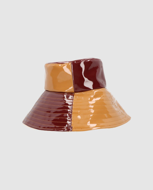 Charolito taupe + bordeaux ala L