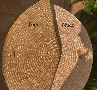 Natural Baguette handbag M