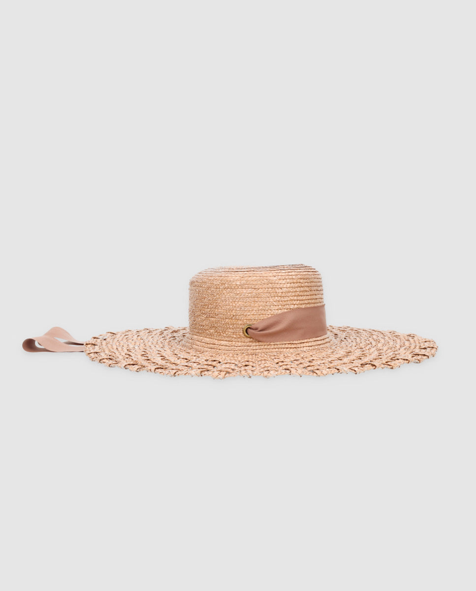 Tris-Tras straw hat natural