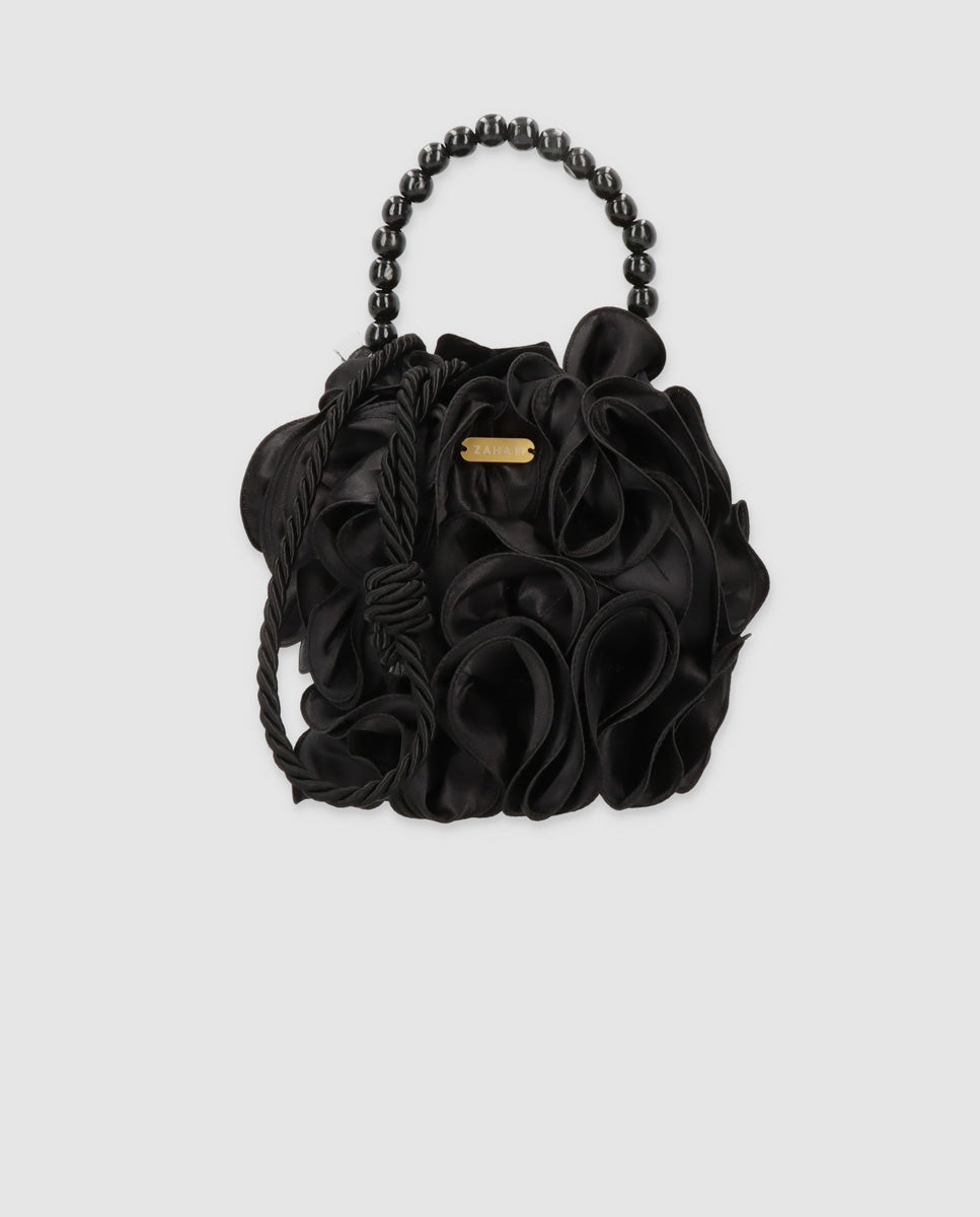 Bolso Tubito Super Bloom negro