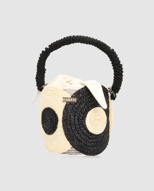 Bolso Yang Zahati Sun Stripes tricolor negro