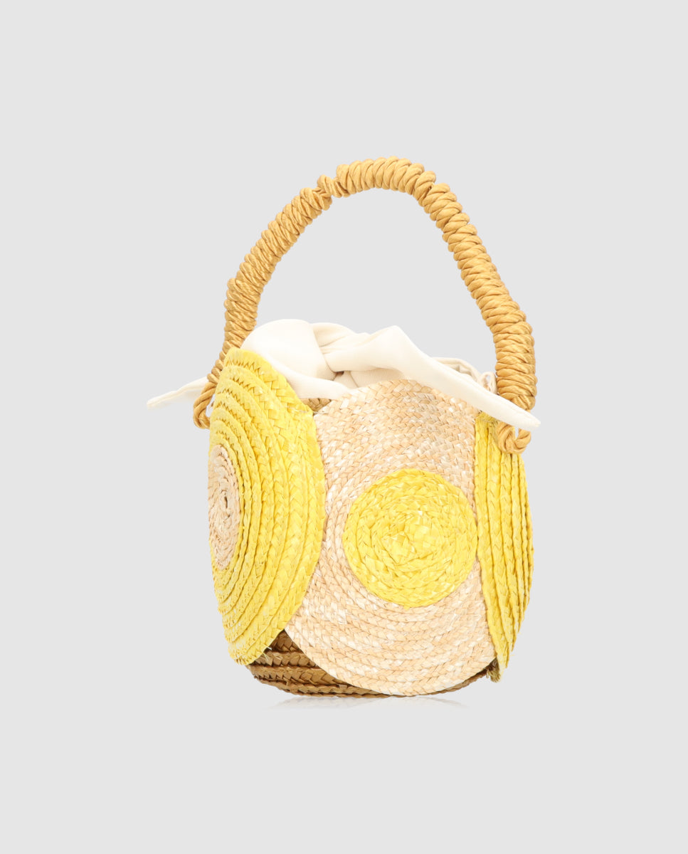 Bolso Yang Zahati Sun Stripes tricolor amarillo