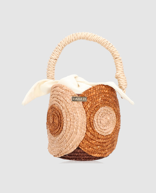 Bolso Yang Zahati Sun Stripes tricolor bronce