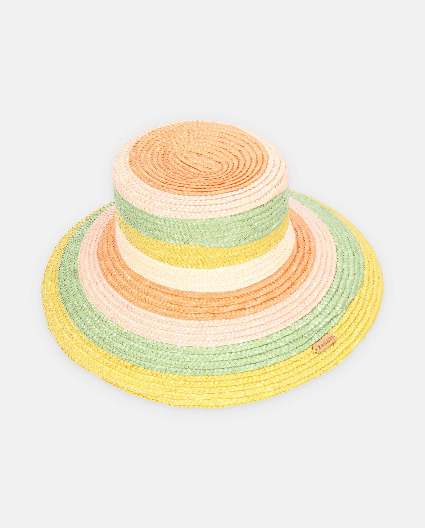 Cuchi pastel hat with M brim