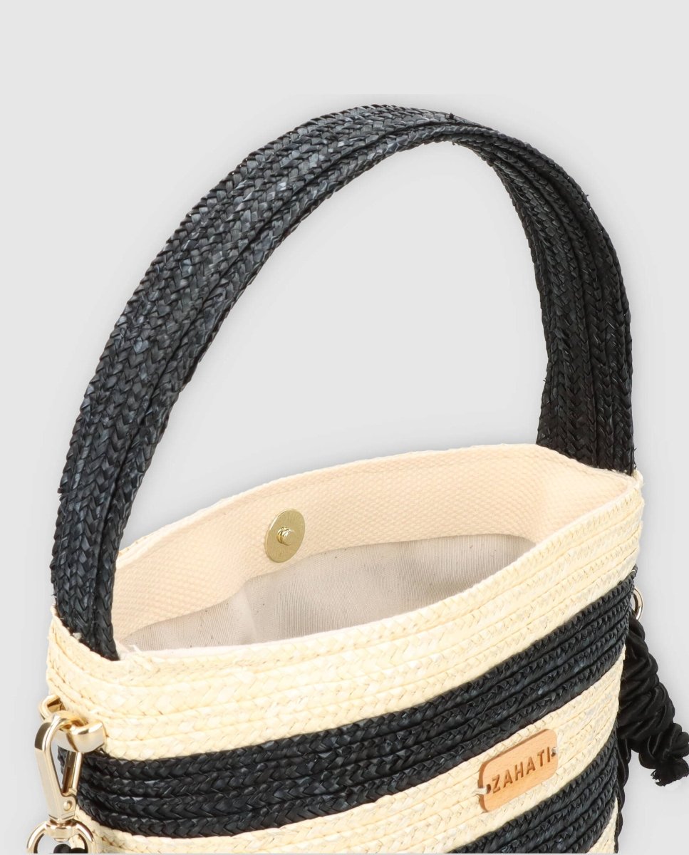 Bolso best sale baguette cebra