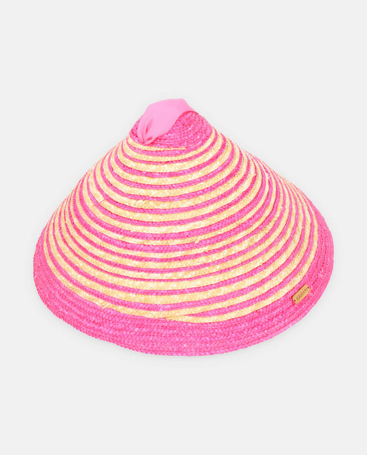 Sombrero Chinito espiral sisi fucsia
