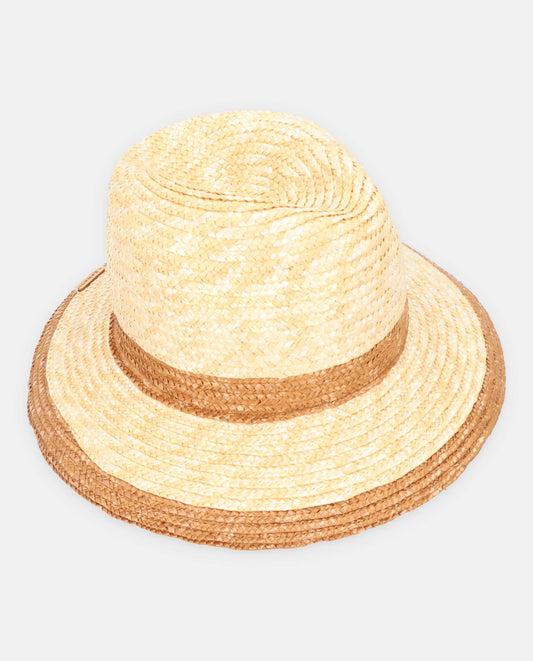 Fedora S wing, two-tone camel
