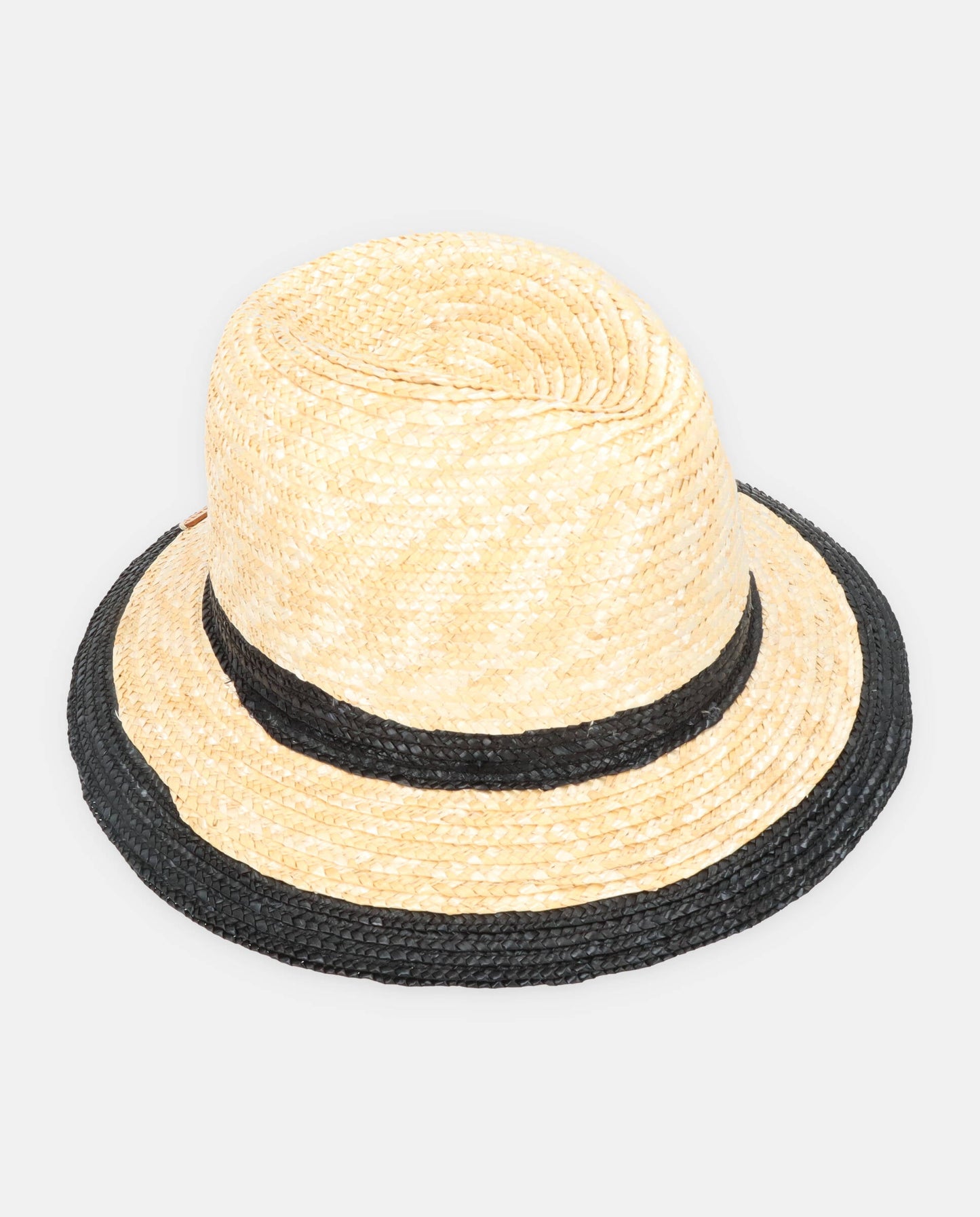 Fedora wing S, two-tone black