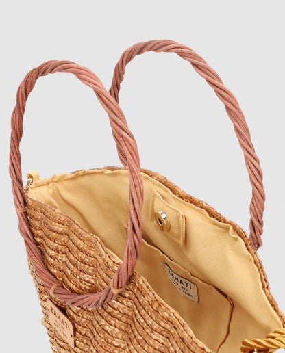 Shelly L camel maxi bag