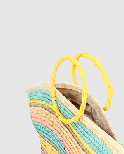Colorful mini hat-bag