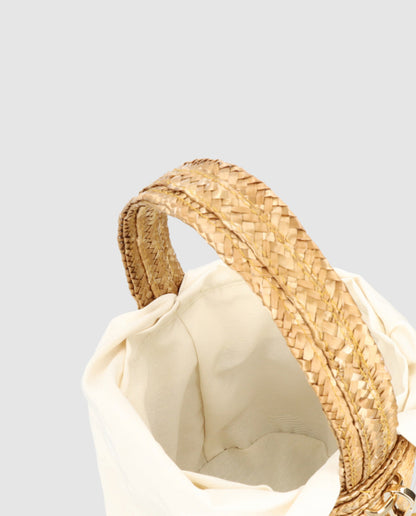 Two-tone gold Josephine bag