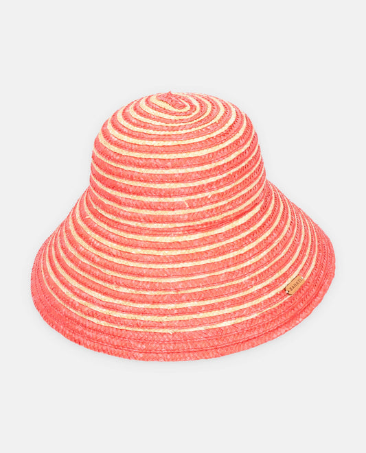 champignon spirale rouge