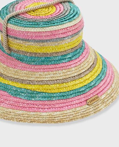Sombrero Capuccino bicolor rainbow - ZAHATI