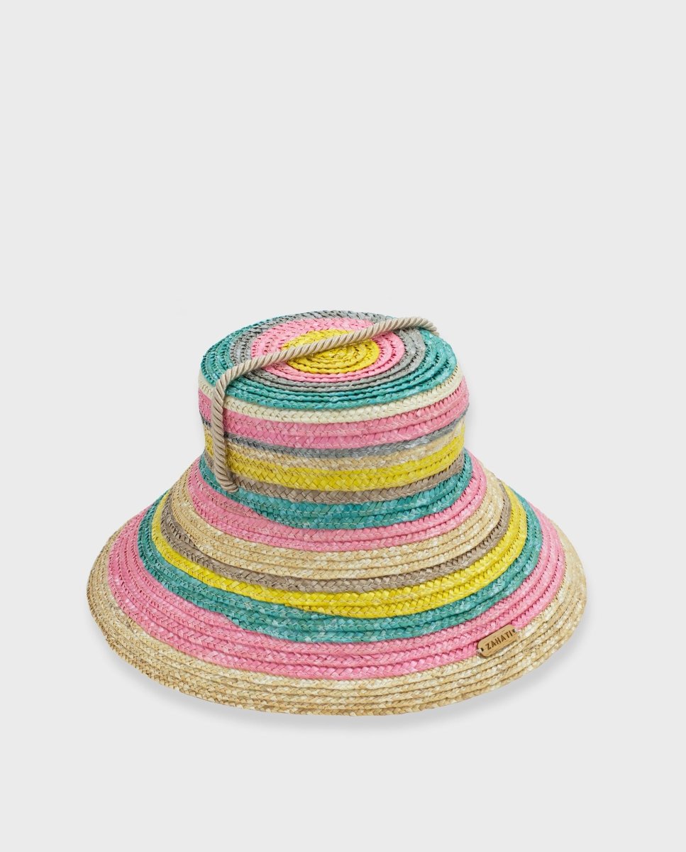 Sombrero Capuccino bicolor rainbow - ZAHATI
