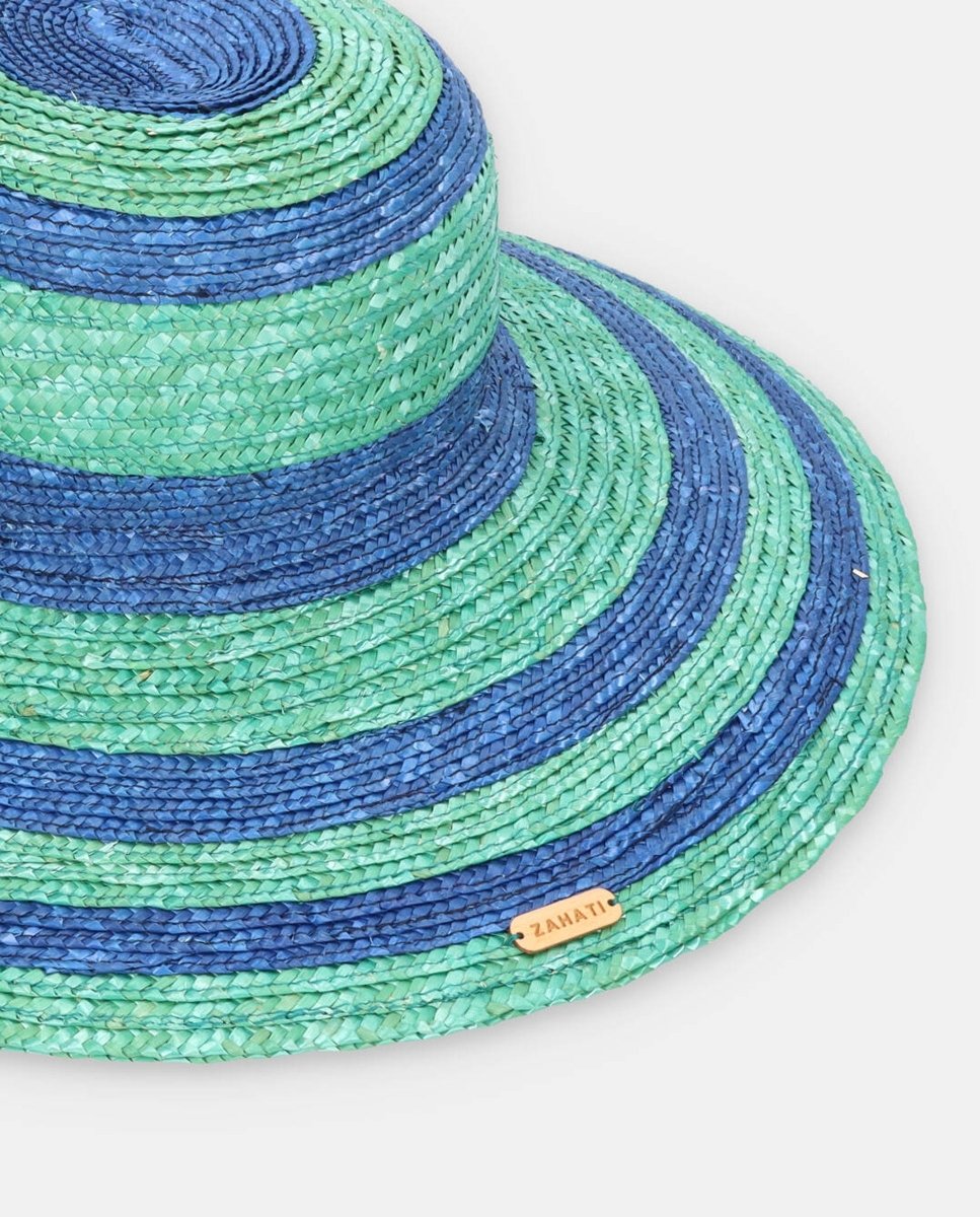 Sombrero Cuchi cebra azules - ZAHATI