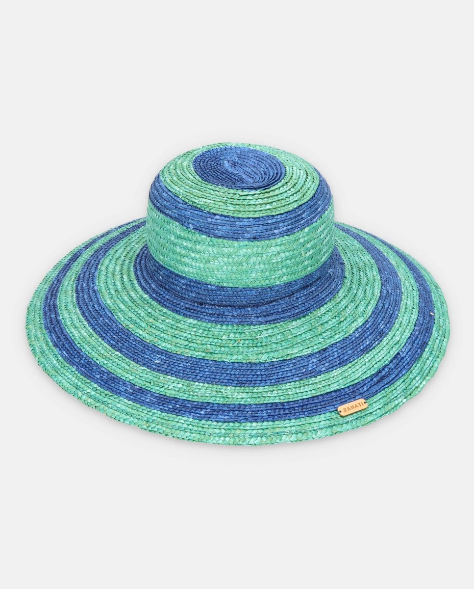Sombrero Cuchi cebra azules - ZAHATI