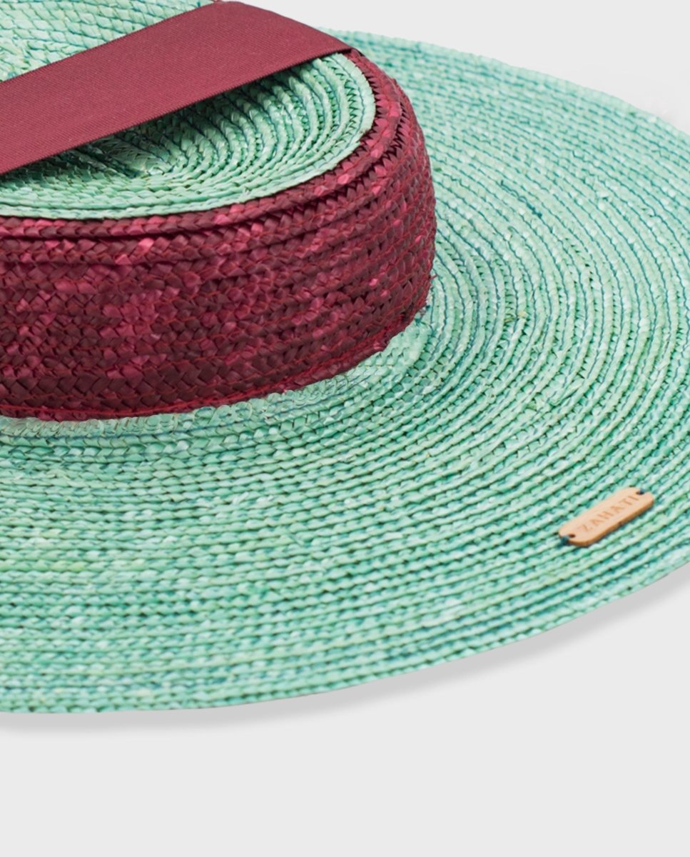 Sombrero de Paja Andalusian/Cordobes Bicolor - ZAHATI