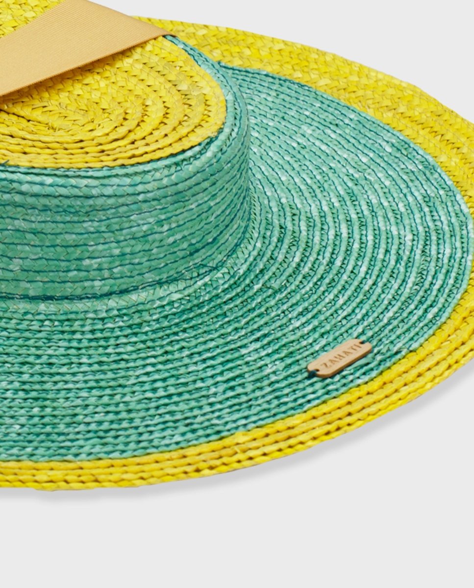 Sombrero de Paja bicolor Andalusian/Cordobes - ZAHATI