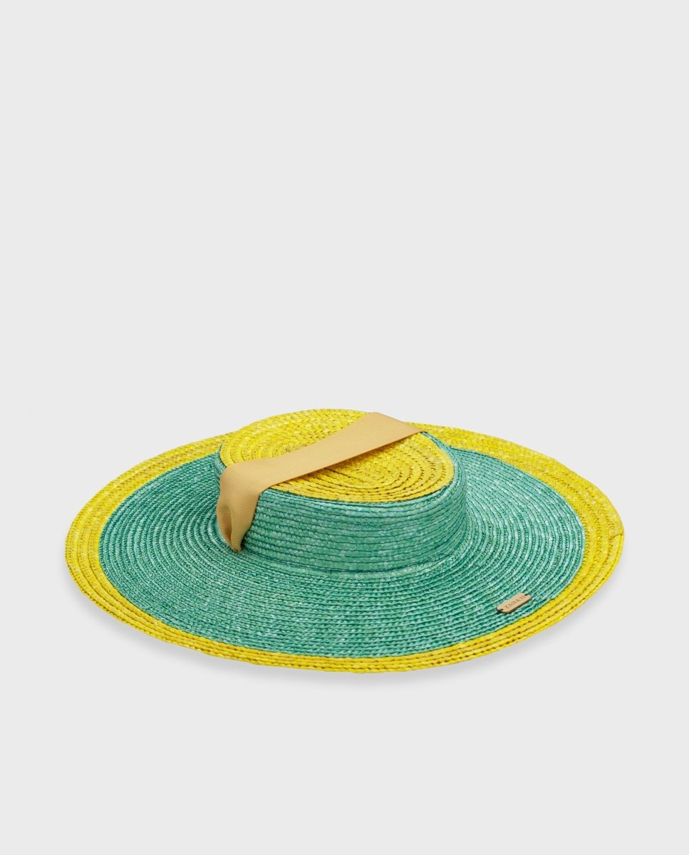 Sombrero de Paja bicolor Andalusian/Cordobes - ZAHATI