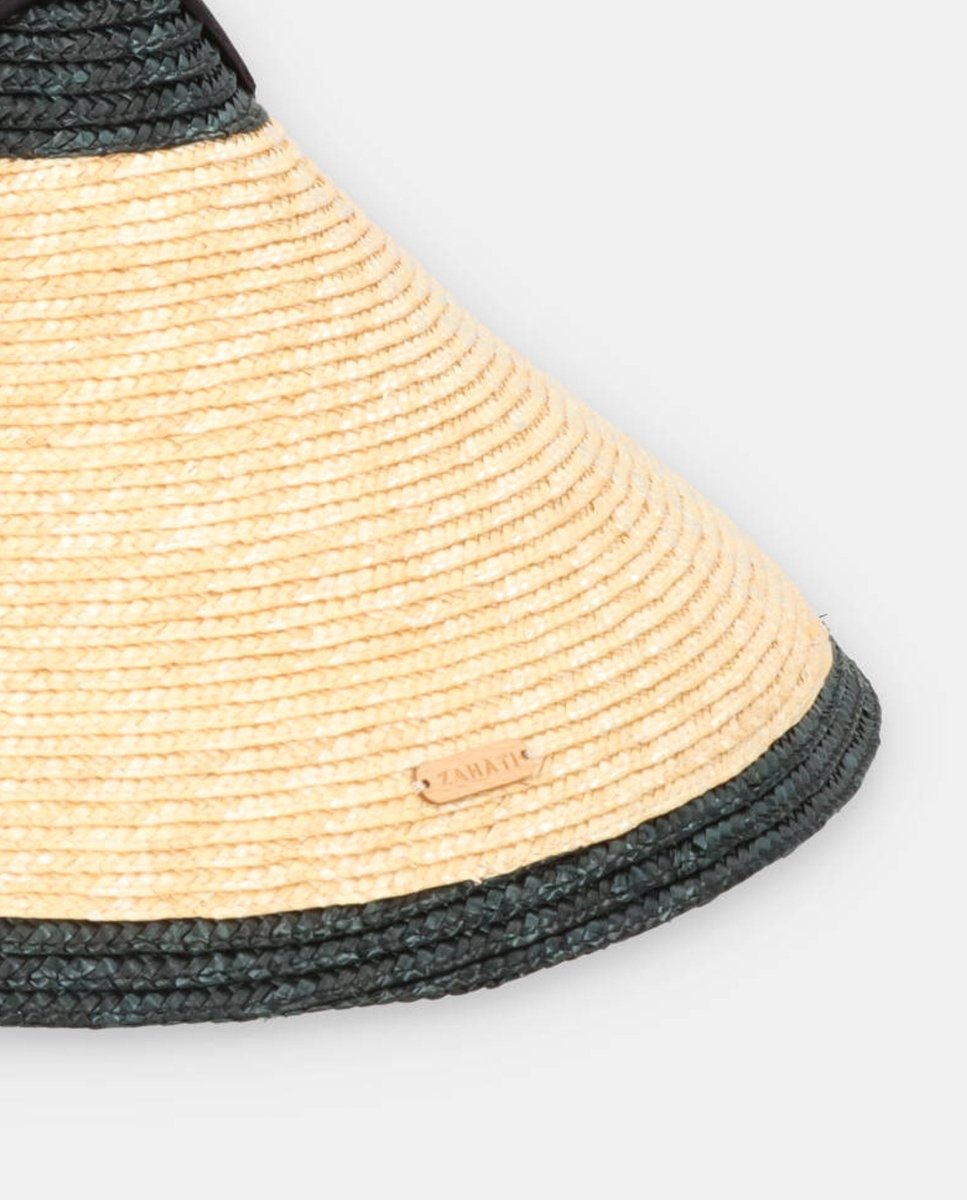 Sombrero de paja Chinito lere bicolor - ZAHATI