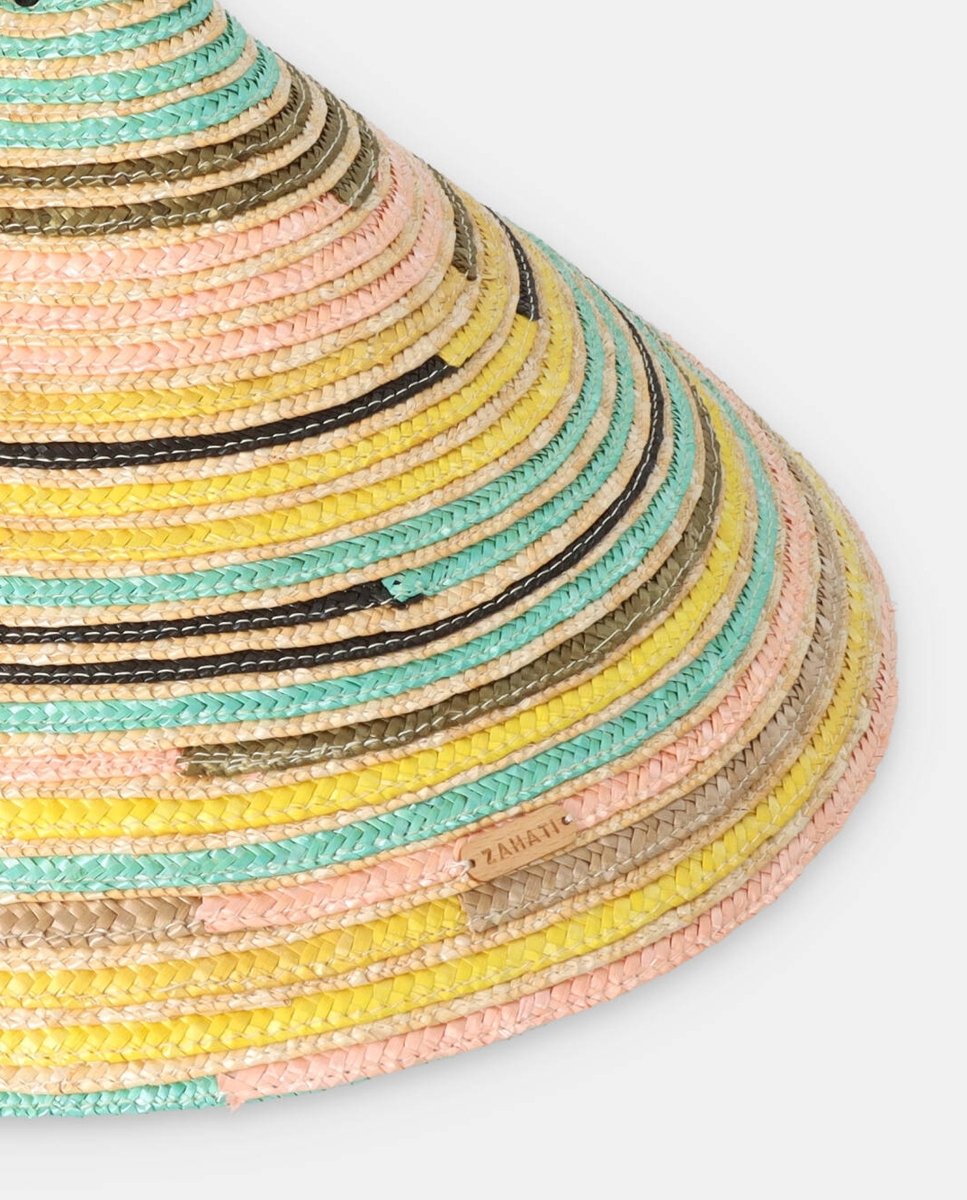 Sombrero de paja Chinito lere colorado - ZAHATI