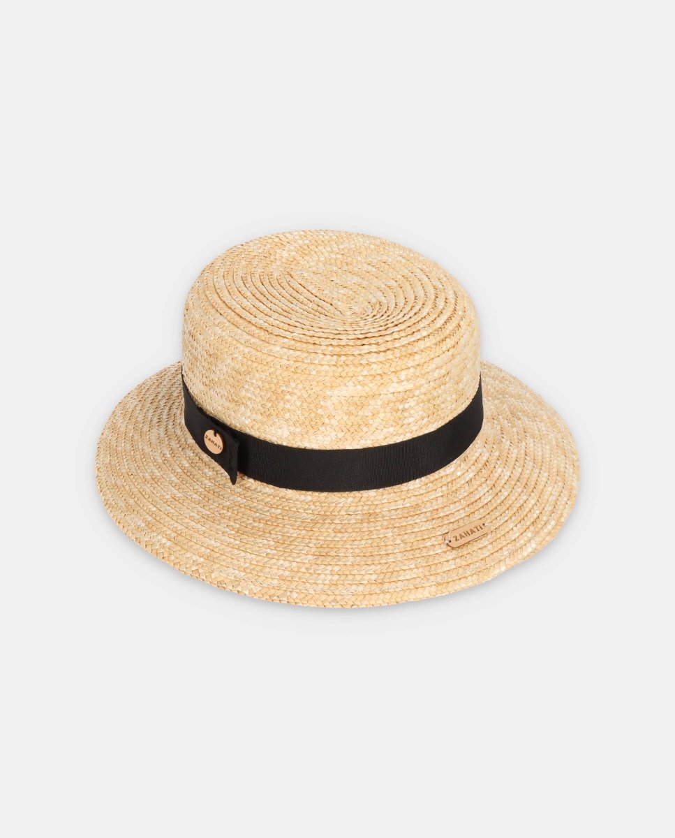 Sombrero de Paja Cuchi ala S natural - ZAHATI