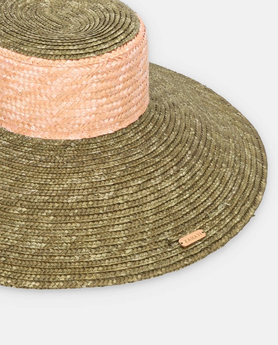 Sombrero de Paja Cuchi bicolor - ZAHATI
