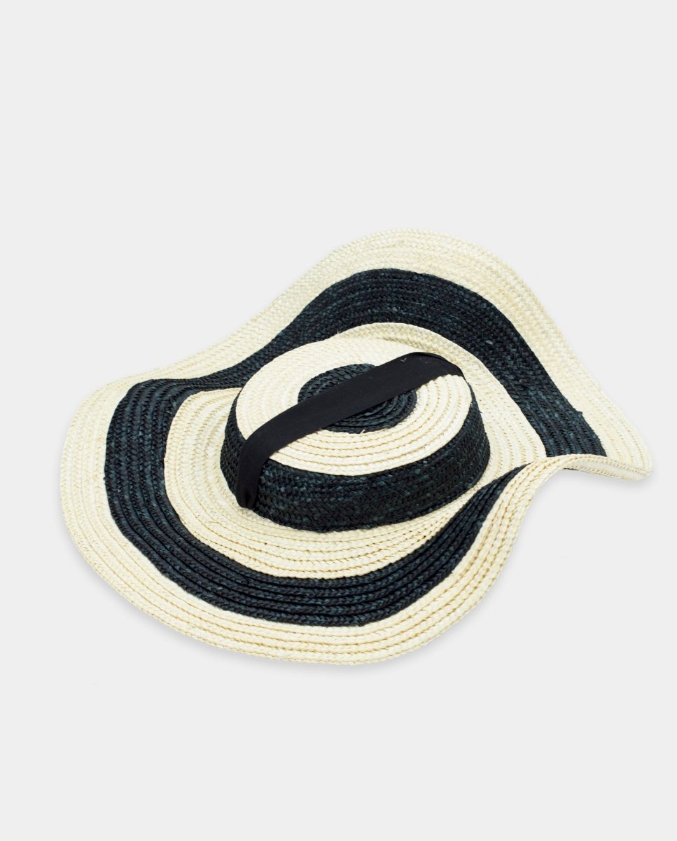 Sombrero de paja Medusita-Andalusian cebra - ZAHATI