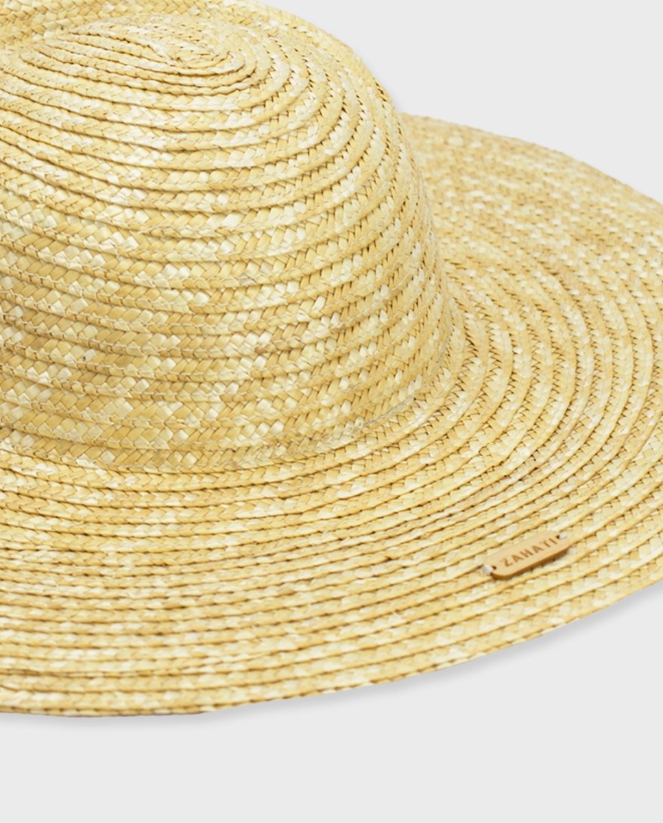Sombrero de paja Melanie natural - ZAHATI