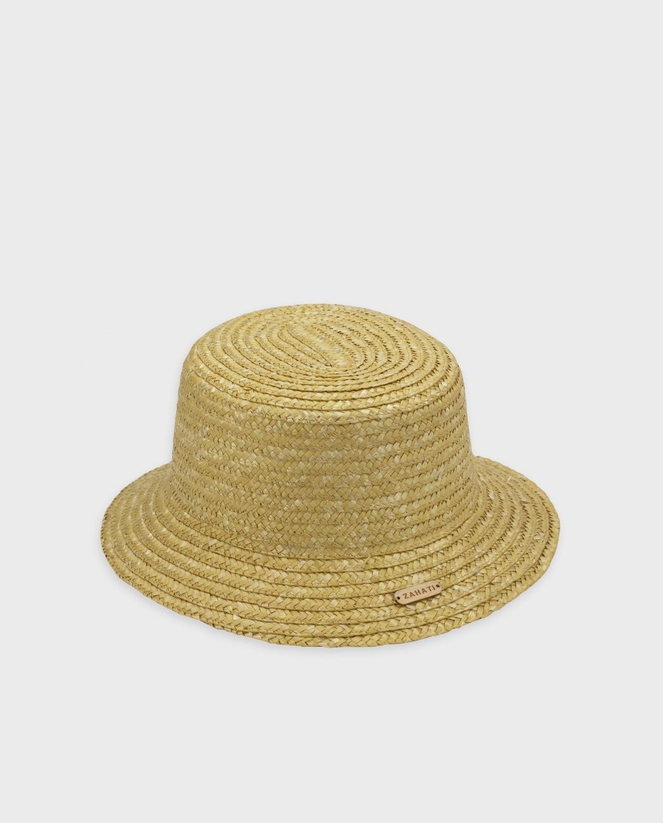 Sombrero de Paja natural Bucket - ZAHATI
